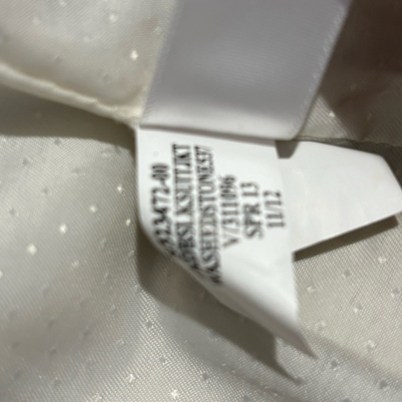 BANANA REPUBLIC Sz 10 Double Breasted Blazer Lined Shoulder Pads Classic Minimal - Picture 10 of 11